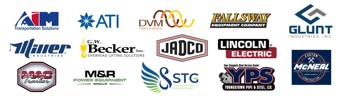 Logos of Silver level sponsors for the 2025 Job Fair on a white background